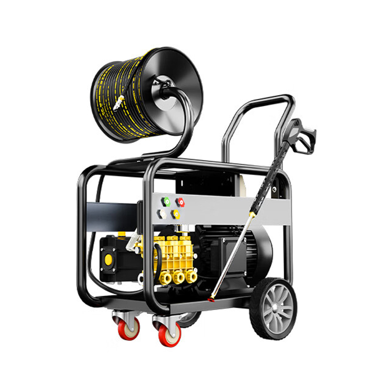 扬子高压管道疏通机YZ-D系列 下水管道高压清洗机 电动款